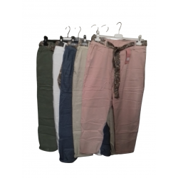 PANTALON CEINTURE TISSU