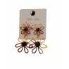 BOUCLE FLEUR NOIRE