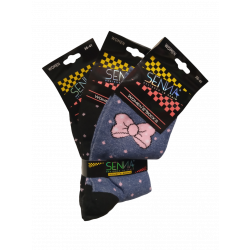 3 PAIRES DE CHAUSSETTES NOEUDS
