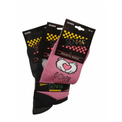3 PAIRES DE CHAUSSETTES COEURS
