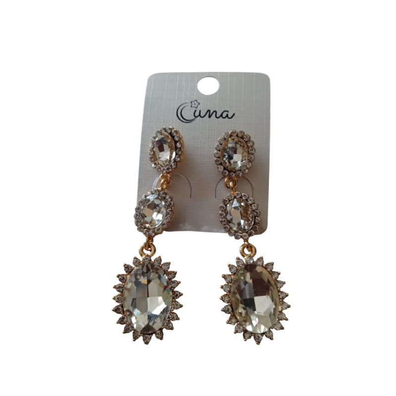 BOUCLE D OREILLE BRILLANTE