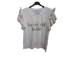 TEE SHIRT LA VIE EST BELLE