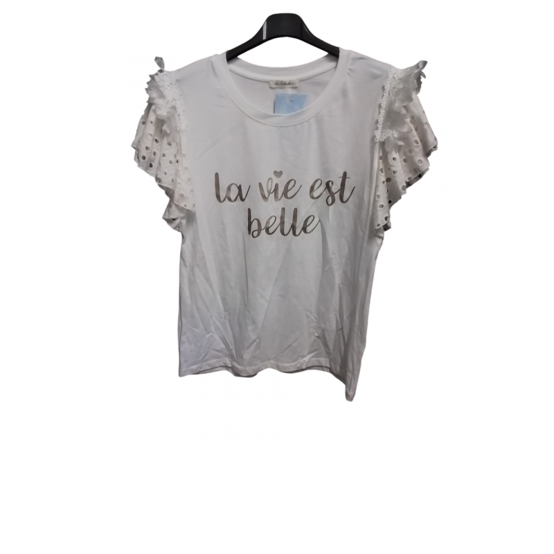 TEE SHIRT LA VIE EST BELLE