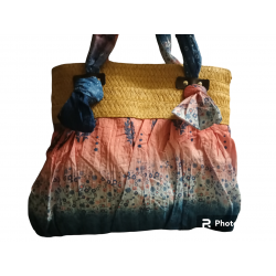 SAC MI/TISSUS MI/PAILLE