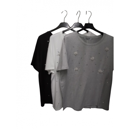 TEE SHIRT ETOILE STRASS