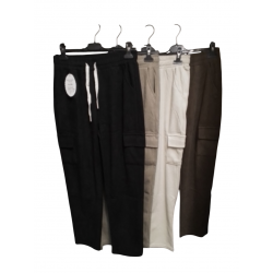 PANTALON VELOURS CARGO