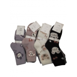 LOT DE 3 PAIRES CHAUSSETTES PILOUS
