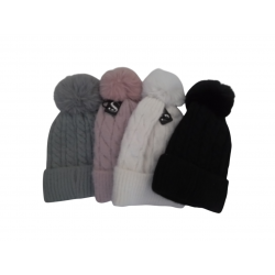 BONNET POMPON