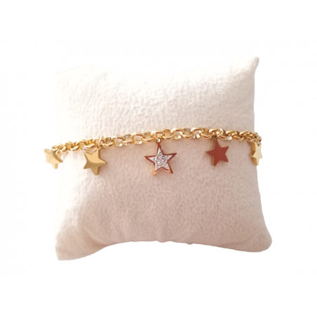 BRACELET CHAINE ETOILE