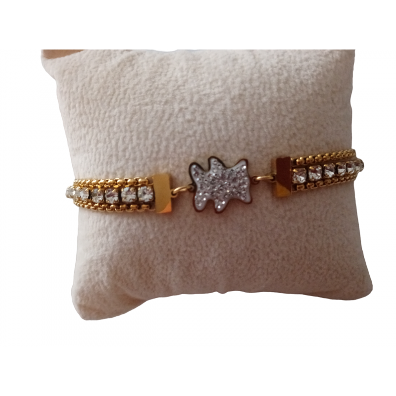 BRACELET STRASS OURS